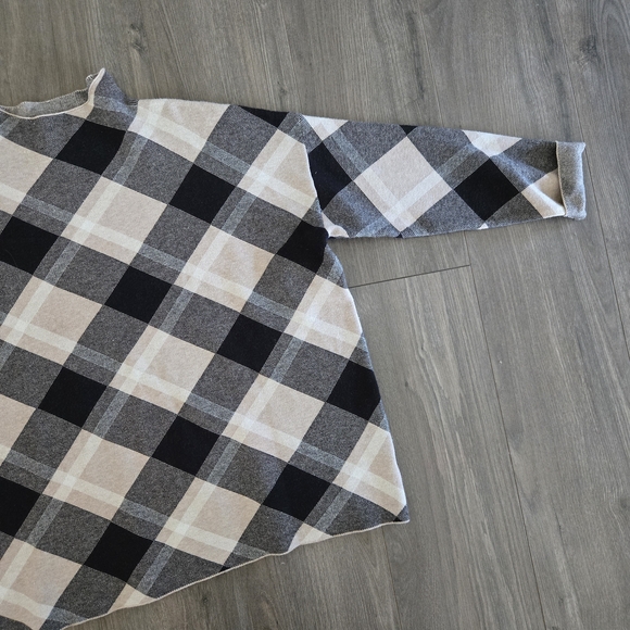 Racheal Zoe Plaid Pullover Sweater Womens  Size XL - Picture 3 of 16